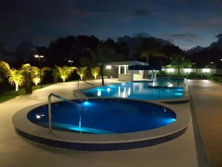 Apartamento Em Guarajuba, Bahia 1 Tudo Novinho E Finamente Decorado サルバドール エクステリア 写真
